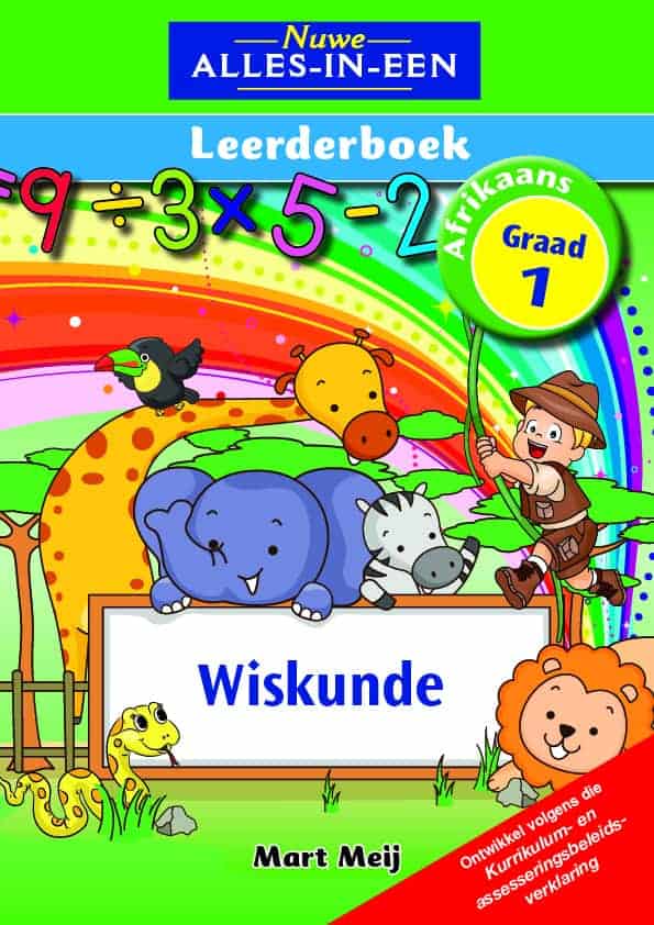 ALLES IN EEN Wiskunde Leerboek Gr 1