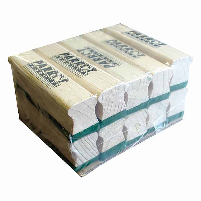 DUSTER WOOD CHALK BOARD 150*35MM PACK OF 10 GREEN