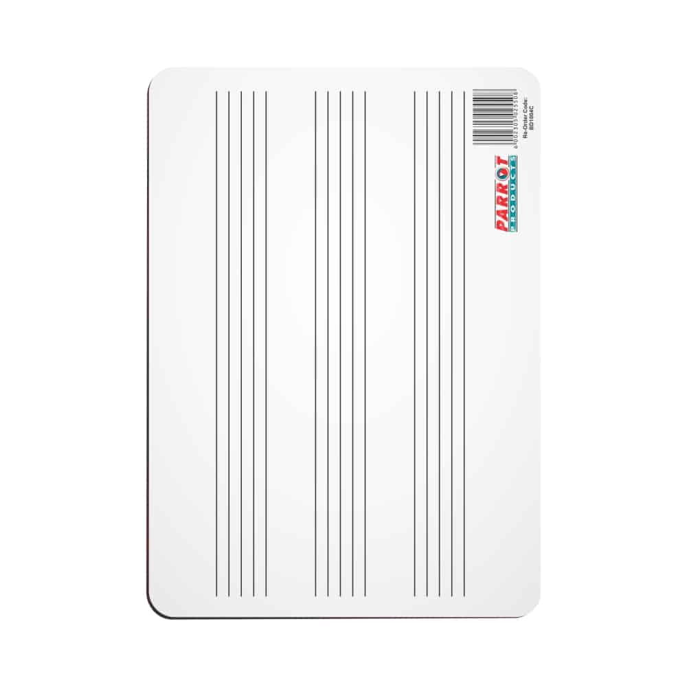 WRITING SLATE PLASTIC 297*210 MUSIC LINES
