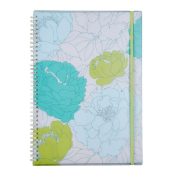 MEECO NOTE BOOK A4 80PG FLORAL