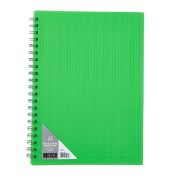 MEECO NOTE BOOK A4 80PG NEON G