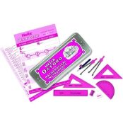 Helix Oxford Maths Set 10 Pc - Pink