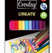 CROXLEY Create Aquarelle Crayons T12