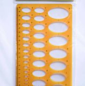 Technical Stencil Set Oval